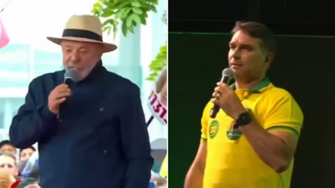 Lula e Flávio Realizam Comícios Simultâneos em SC: Petista Promete Acabar com Bets e Senador Aponta Compra de Votos