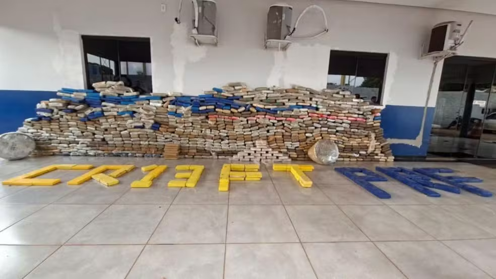 Mais de 1,1 Tonelada de Drogas É Apreendida em Caminhão na MT-326 e Seis Pessoas São Presas em MT