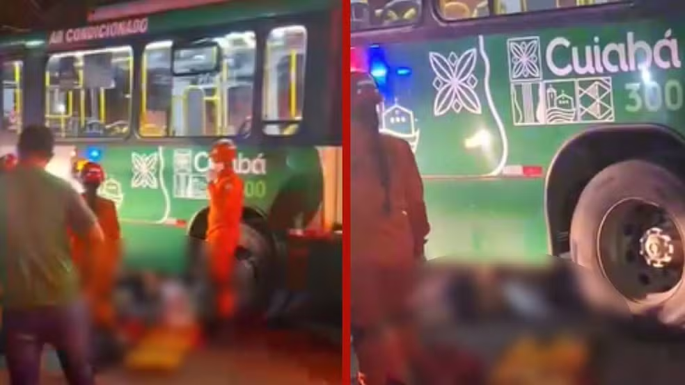 Motociclista Morre Após Ser Atingido por Ônibus e Ficar Preso Sob Veículo na Avenida dos Trabalhadores em Cuiabá