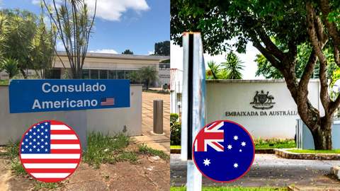 EUA Suspendem Atendimento em Embaixada e Consulados no Brasil por 'Questão de Segurança'