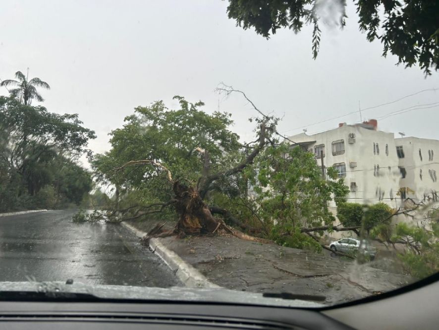 Temporal causa alagamentos em Colniza