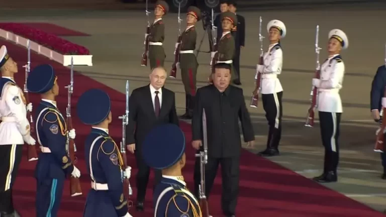 Putin e Kim Jong-un Realizam Reunião Fechada para Discutir “Questões Sensíveis”