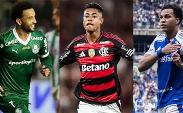 Quem leva? Palmeiras, Flamengo e Cruzeiro têm chances reveladas de conquistar o título do Campeonato Brasileiro Série A 2025